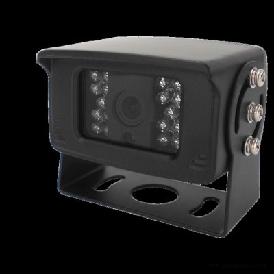 sowze车载监控红外 车外后视安装车上 电源24V/12V用 防震夜视20米 用环卫车挖机机械用