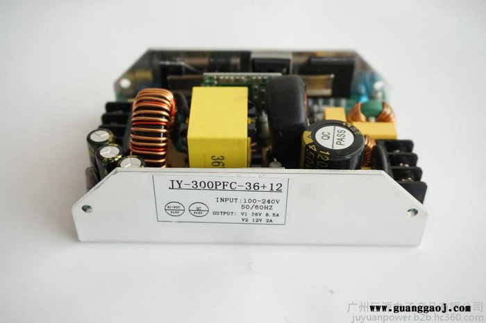 巨源JY-300PFC-36V+12V开关电源 舞台灯光开关电源 工业电源 LED电源图1