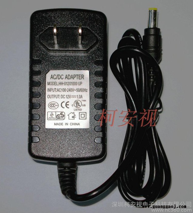 监控电源 室内电源 火牛 变压器 摄像机电源 DC12V 1A