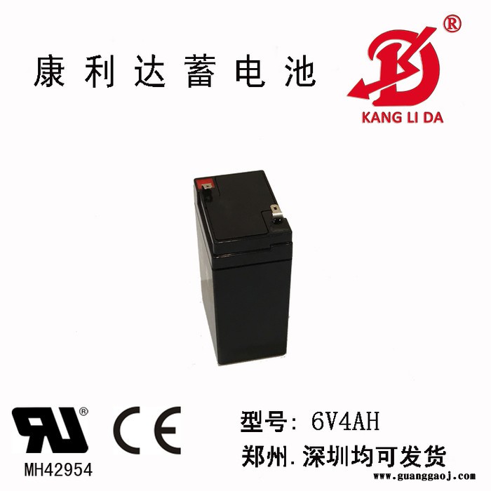 上海厂家供应6v4ah蓄电池用于楼宇对讲 应急灯 摄像机 电力防盗 电子称 儿童玩具车 吹氧机，放电时间长 安全环保图3