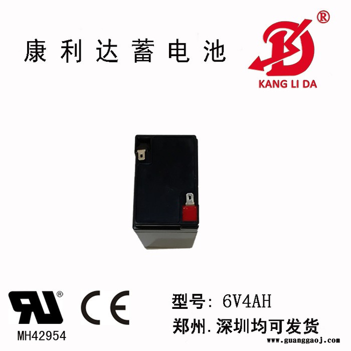 上海厂家供应6v4ah蓄电池用于楼宇对讲 应急灯 摄像机 电力防盗 电子称 儿童玩具车 吹氧机，放电时间长 安全环保图2