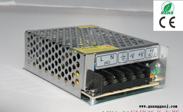 12V4.2A开关电源H-50-12足功率LED灯带安防监控摄像机电源图3