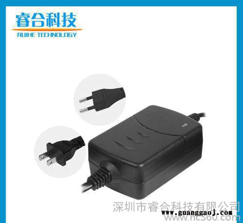 两头出线12V1A 电源适配器 监控摄像机 LED灯条直流供