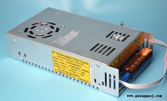 安防监控12V30A摄像机录像机网络摄像机红外灯摄像头直流UPS应急不间断开关电源变压器 XK27T390UPS12