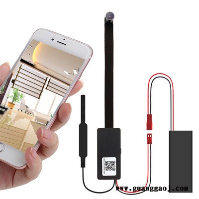 超清V2小型摄像头wifi远程无线鱼眼家用高清网络手机套装电池插卡监控探头数字SD卡摄像机图4