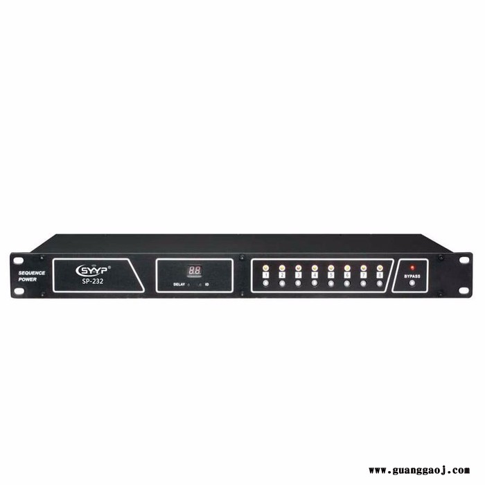 SYYP思音SP232 八路电源时序器，KTV舞台演出工程电源控制器，控制管理器，电源锁控制器，智能控制时序器图3