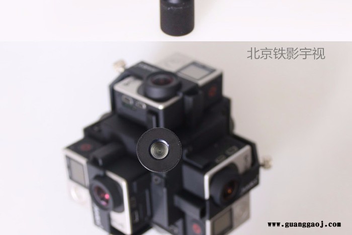 360度拍摄支架全景拍摄Gopro 5 4 全景云台支架 全景视频拍摄  GoPro原装配件 GoPro国产配件图5