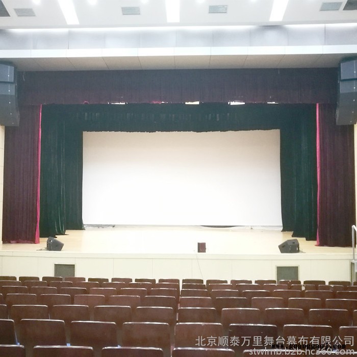 顺泰万里 舞台幕布 鹅绒幕布 各种阻燃幕布图5