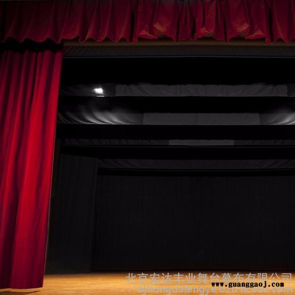 批发电动舞台大幕 舞台幕布 背景幕布  演出幕布 阻燃幕布厂家图8