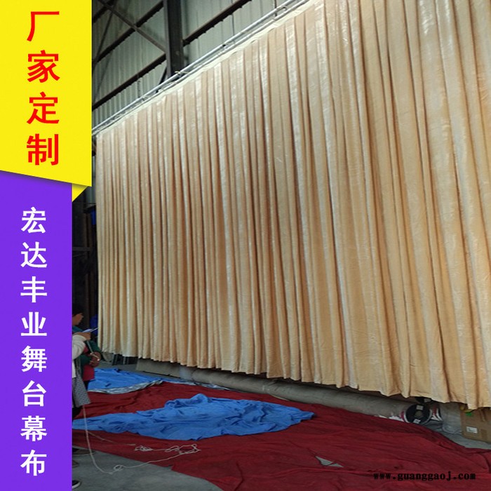 阻燃舞台幕布 背景幕布 礼堂幕 剧院幕 演播室幕图7