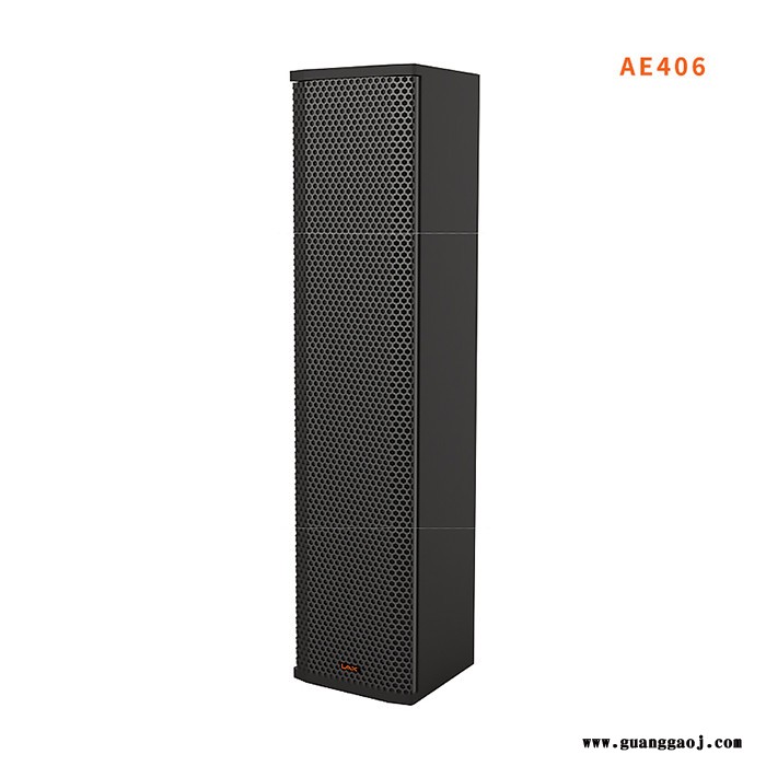 LAX  AE406 LAX音响 紧凑型有源系统全频音柱扬声器 全频扬声器音柱式设计、体积小声音覆盖均匀图3