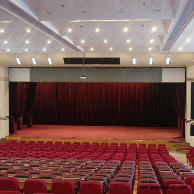 厂家批发阻燃麻绒舞台幕布 会议幕布 戏剧幕布 演出幕布 礼堂幕布
