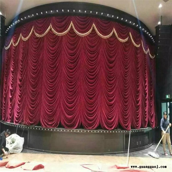 定制新年晚会演出舞台幕布 小学幕布 幼儿园背景幕布 学校幕布 少年宫演出幕布图2