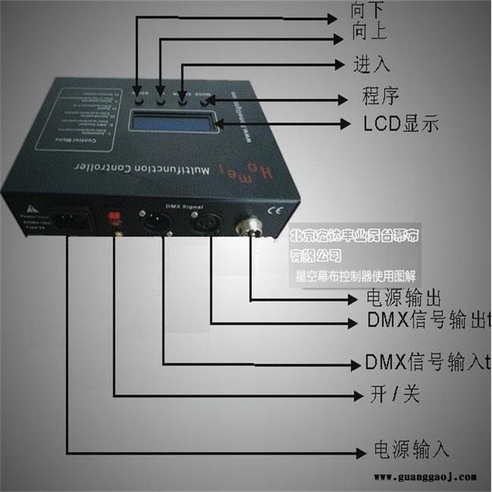 供应舞台背景星光幕布星空幕布LED四线灯珠背景星空幕图1