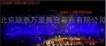 顺泰万里ST-K系列舞台纱 进口无缝投影纱幕  舞台全息纱幕布图1