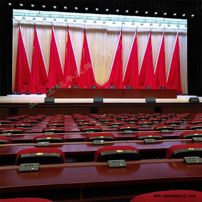 定制制作韩国立绒舞台幕布 会议幕布 演出幕布图4