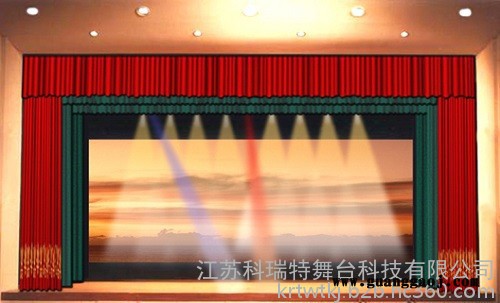 江苏科瑞特阻燃幕布 舞台阻燃幕布   可面议图6