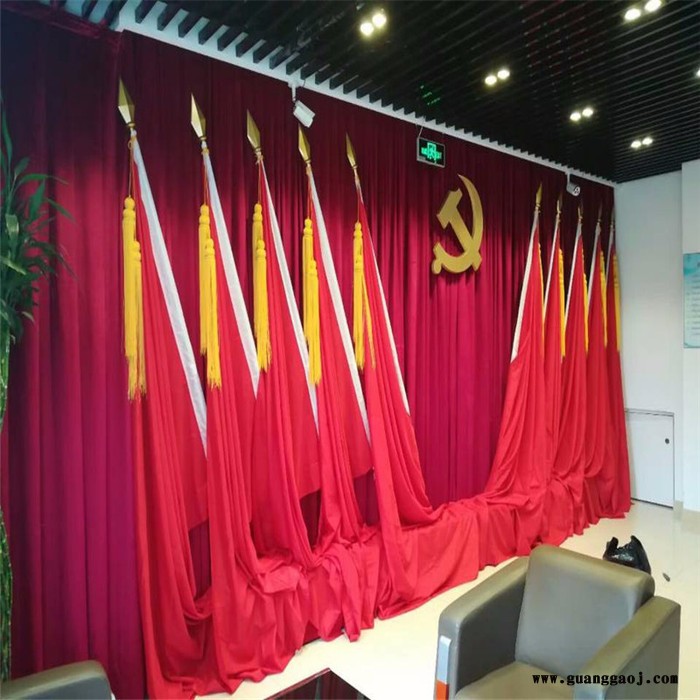 成都市学校幕布学校舞台幕布四川省学校电动舞台幕布图5