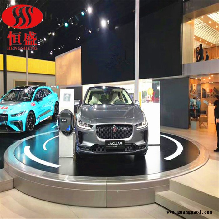 恒盛 大型汽车旋转展台 4s店展示台 升降旋转舞台 电动遥控升降舞台图4
