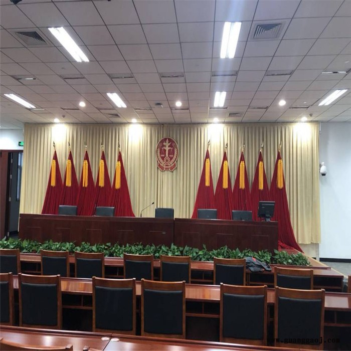 湖南会议背景旗长沙市定做党代会背景舞台幕布图2