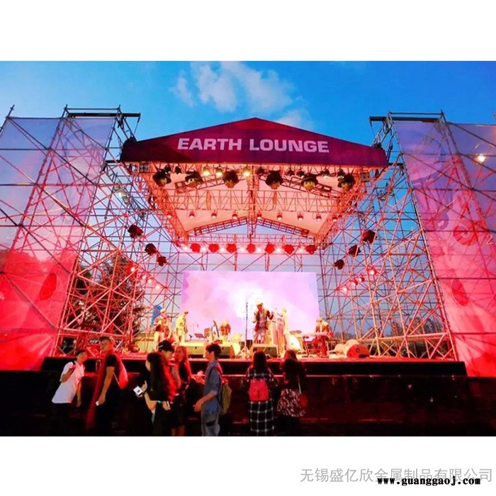 婚庆舞台灯光架商业活动舞台背景龙门架铝合金桁架演出舞台音响架Truss架WSS201907图4