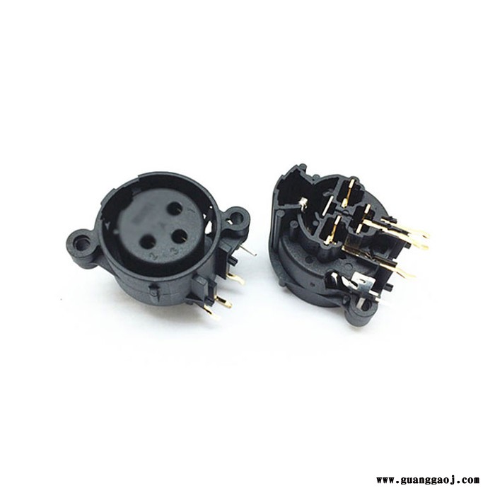 D·SWITCH 直插 舞台音响设备连接器插头卡侬插座 音频三芯迷你图4