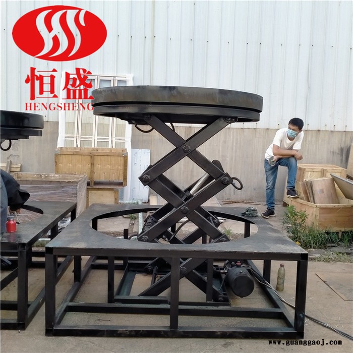 遥控旋转舞台 液压升降舞台 圆方形舞台 4S店 汽车展台 汽车转台图1