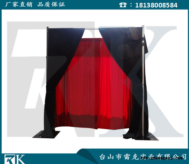 铝合金窗帘架幕布配搭 婚庆设计搭建图4