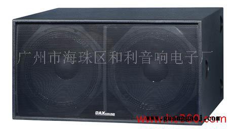 供应DAX迪之声 专业舞台音响 双18寸超低音专业音箱 S218图1