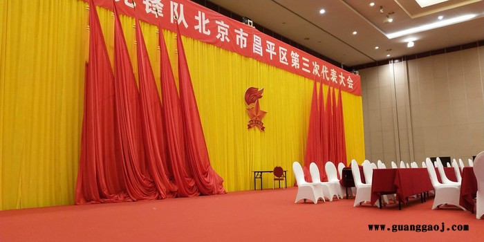 投影幕布100寸尺寸 礼堂幕布 舞台幕布 名成投影幕布源头厂家图3