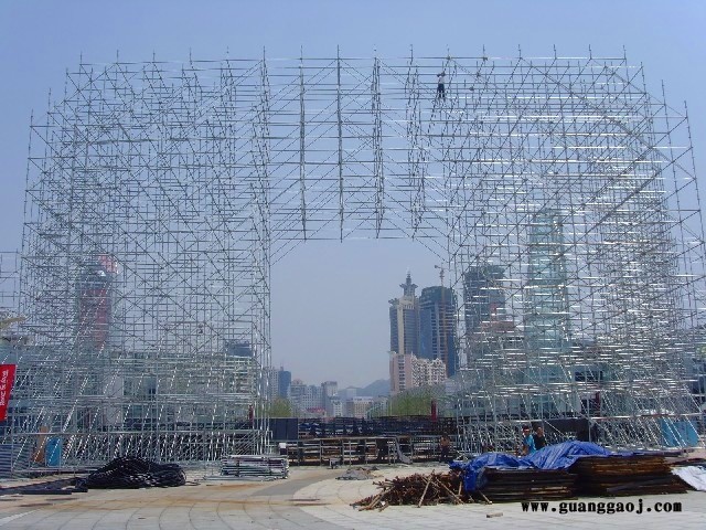 **钢铁雷亚架线阵音响架灯光架 盘扣式力压架舞台桁架 盘式脚手架图7