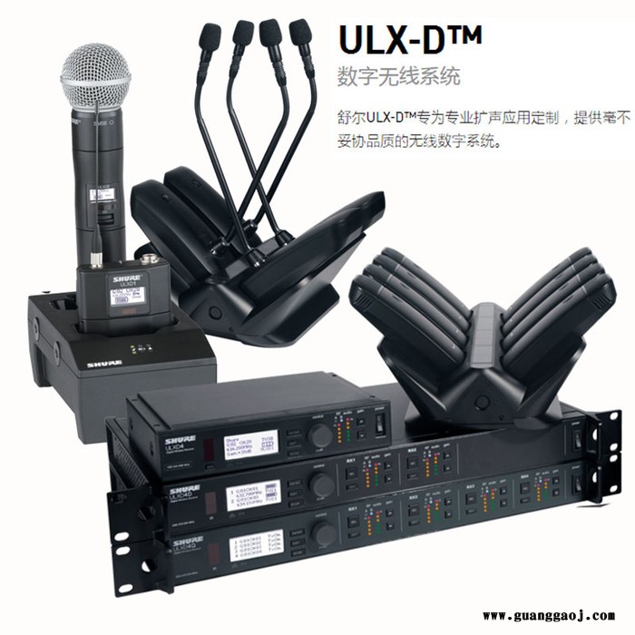 Shure舒尔 ULXD2/SM58无线数字话筒麦克风舒尔无线手持话筒手持咪图2