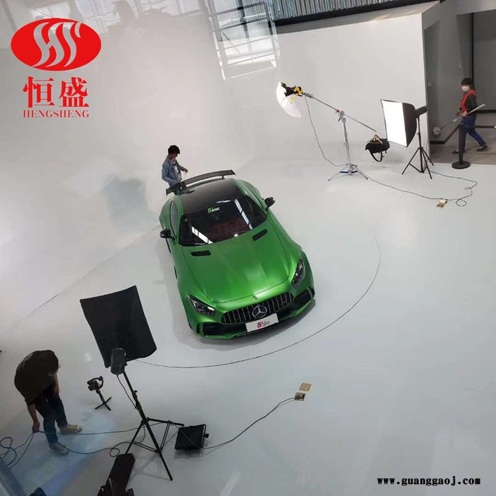 恒盛 旋转台车展台 车库掉头转盘 汽车旋转台 电控旋转台升降舞台图1