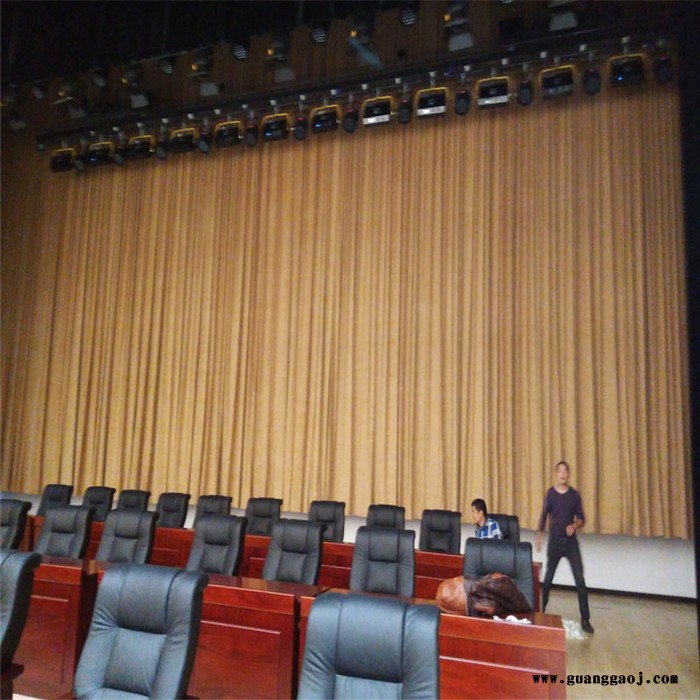 南漳县谷城县保康县会议背景红旗定做南漳县谷城县保康县会议背景舞台幕布的工厂图4