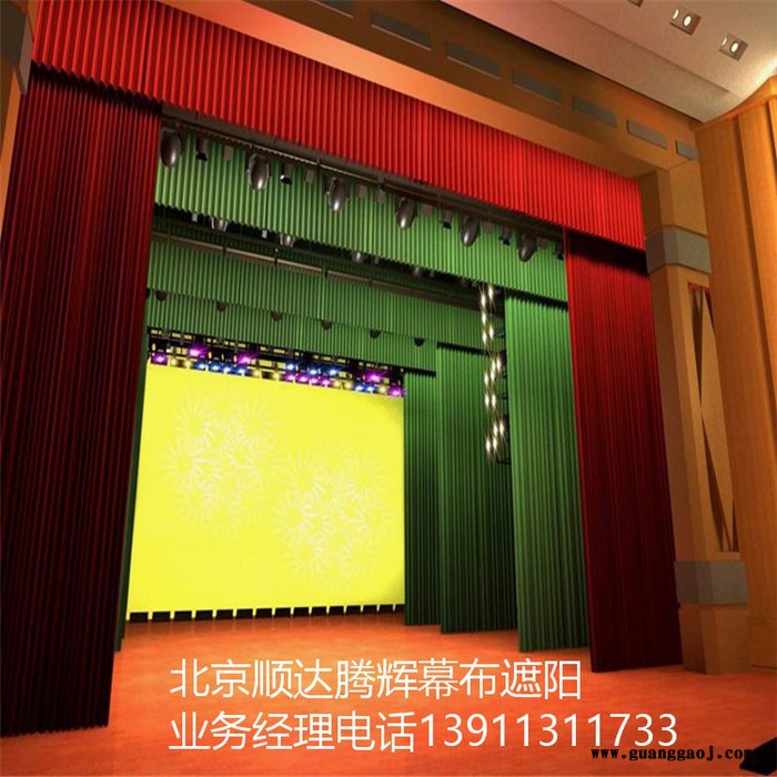 昆明市定做防火舞台幕布云南省定做阻燃舞台幕布厂家批发图1