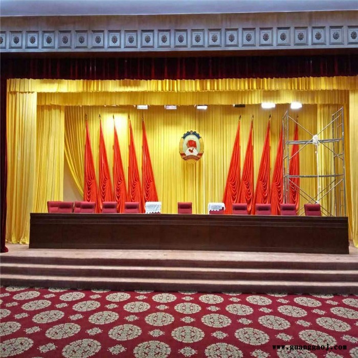 昆明市演艺舞台幕布云南省演艺电动舞台幕布图2