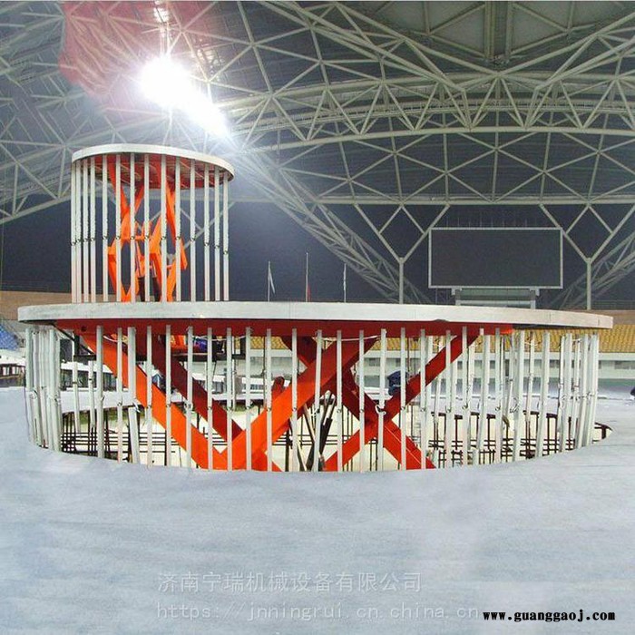 豪特 旋转舞台 升降舞台 旋转舞台 电动液压升降平台 现货 定制图4