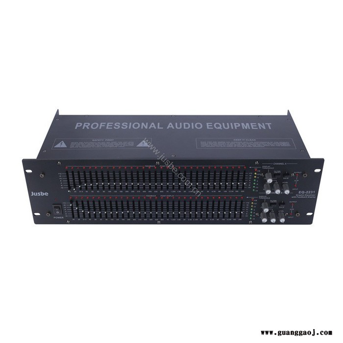 JUSBE佳比 EQ-2231 均衡器 专业舞台音响设备 专业均衡器 会议室均衡器 效果器图2