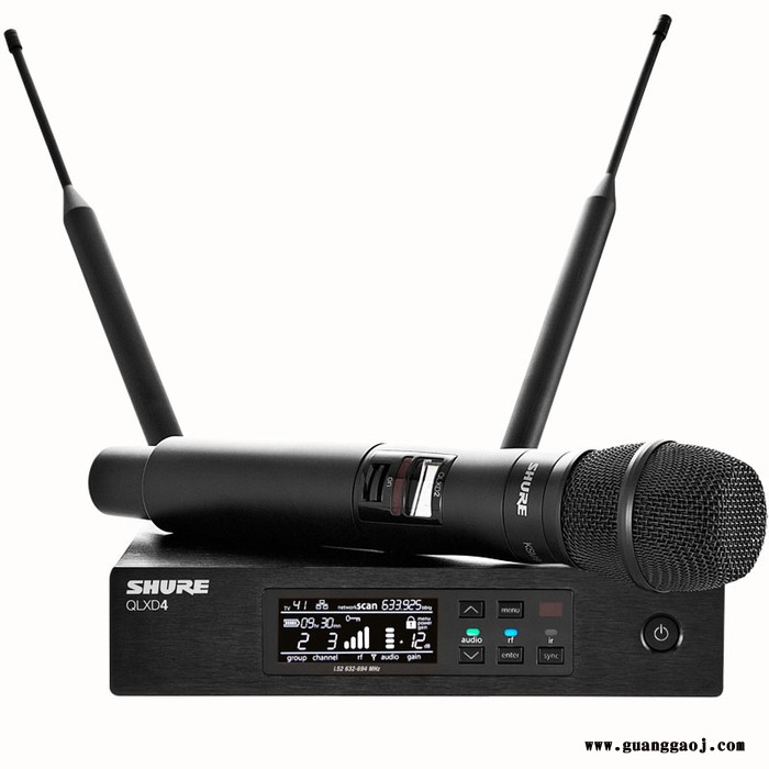 Shure舒尔 QLXD2 SM58 SM86 BETA58 87 KSM9专业无线数字手持话筒麦克风厂家图3