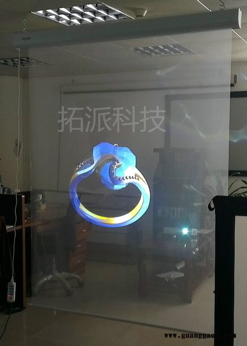 全息膜 投影透明膜广告投影膜互动全息膜 橱窗膜背投幕全息膜