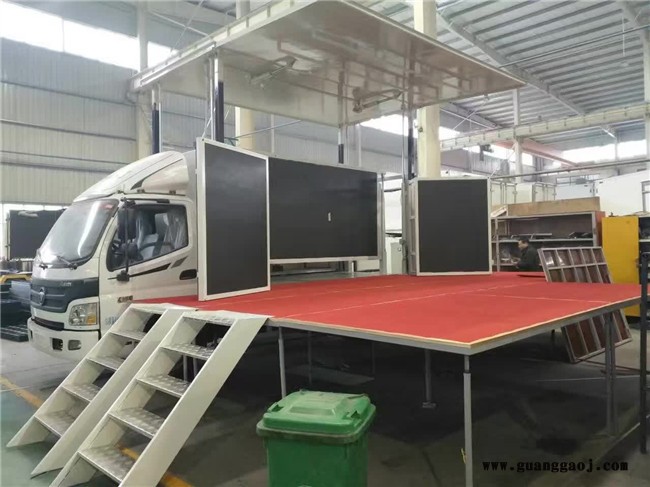 大型舞台车品牌 豫剧演出舞台车 婚庆舞台车报价图片图2