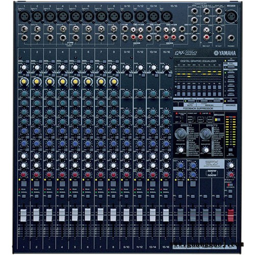 雅马哈 YAMAHA EMX5016CF 带功放调音台  适用：礼拜堂、体育场馆、公共广...图2