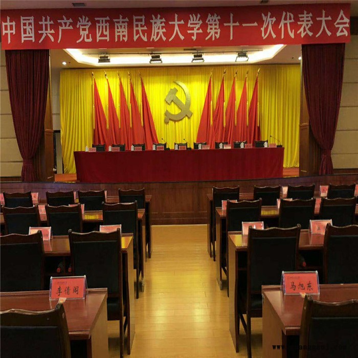 湖北剧院舞台幕布剧院武汉市电动舞台幕布图4