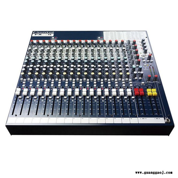 声艺Soundcraft FX16Ⅱ专业舞台演出调音台16路带效果模拟调音台厂家图3