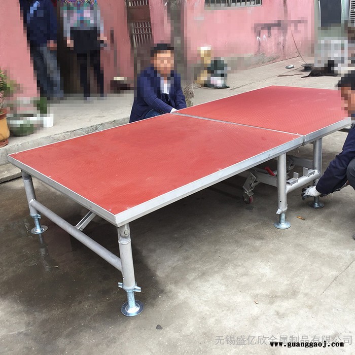 赤壁婚庆玻璃舞台 老河口舞台架子组装舞台 谷城拼装折叠婚庆t台舞台RD图3