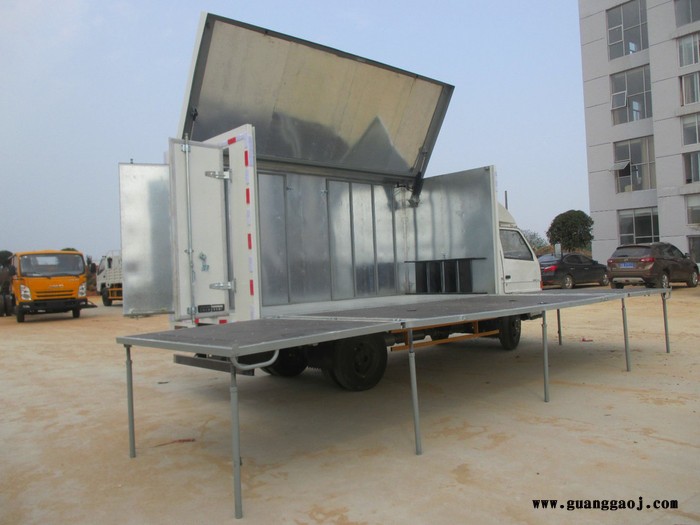 江铃江特牌JMT5040XWTXG2新顺达单排座流动舞台车 原厂直销 售后无忧