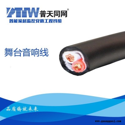 普天同网 抗拉舞台音响线2x1.5