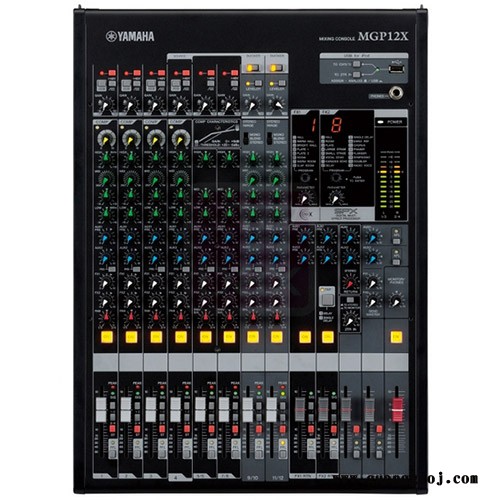 雅马哈 YAMAHA MGP12X 数模结合型调音台（带混响）适用：礼拜堂、体育场馆、公共广...图1