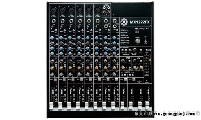 TOPPPRO 美国拓普专业音响 MX1222FX   6路单声2路立体声带效果带2编组调音台图2