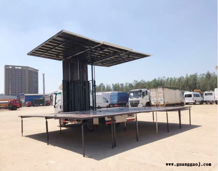广元蓝牌大型舞台车本地厂家图4